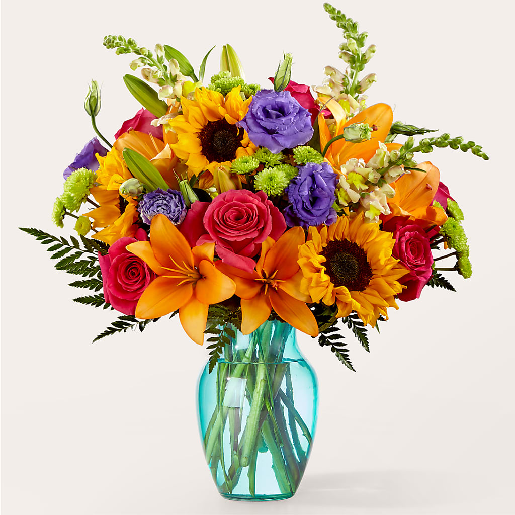 Double Rainbow Bouquet – Palette Flower, Austin TX