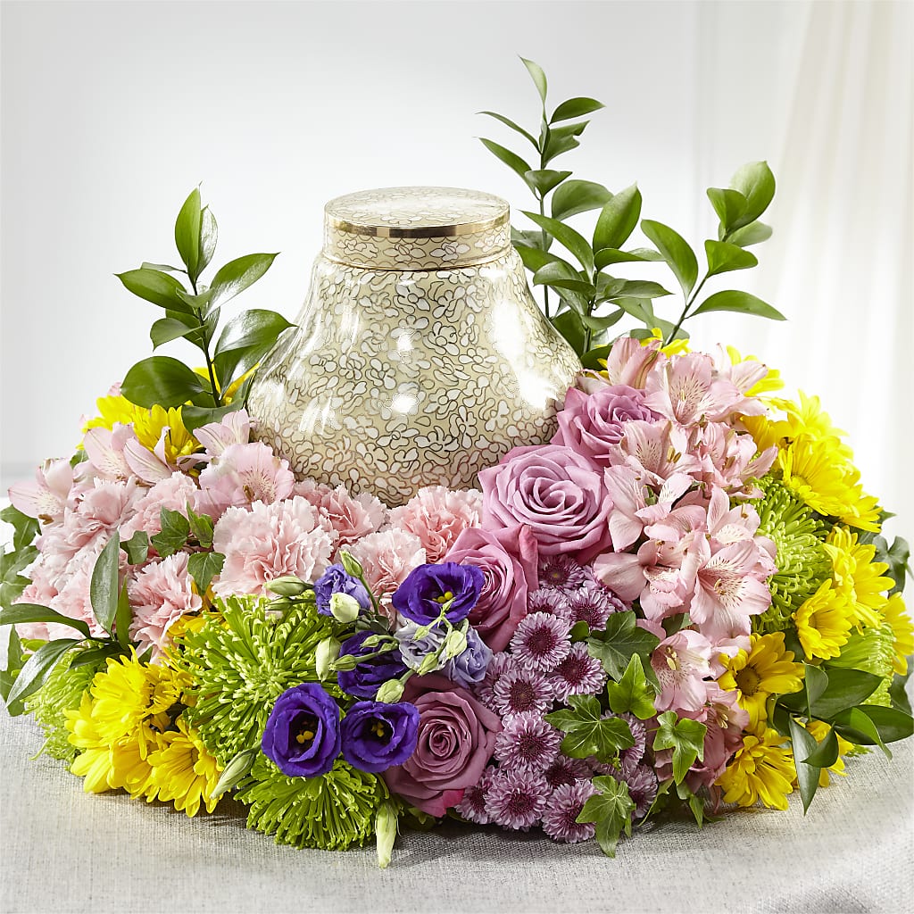 Rays of Hope Cremation Adornment – Palette Flower, Austin TX