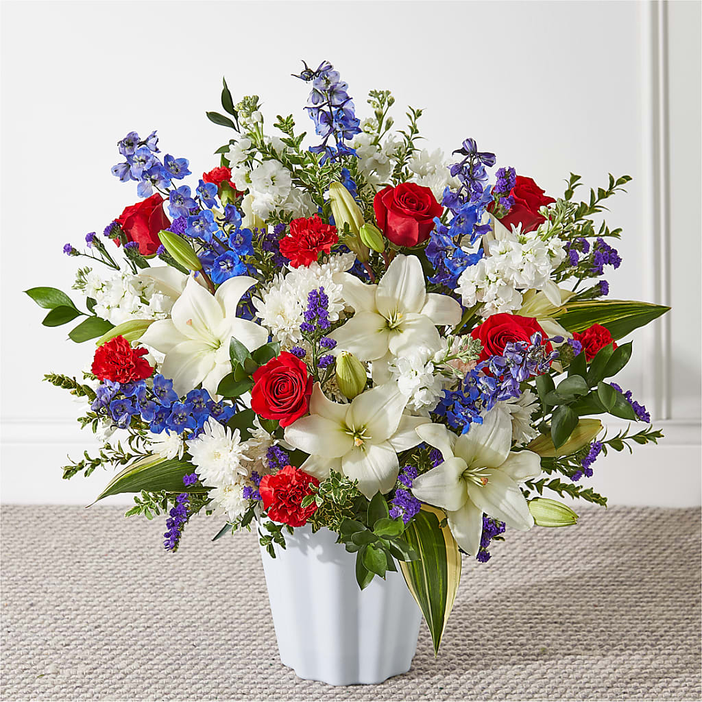 Consoled Floor Basket – Palette Flower, Austin TX