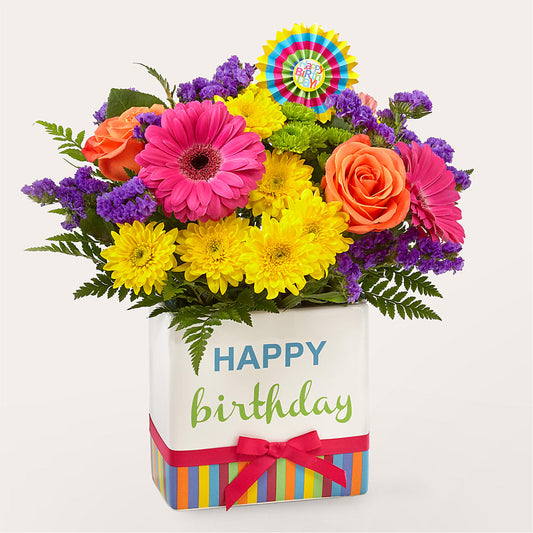 Birthday Brights Bouquet – PALETTE FLOWER, Austin TX