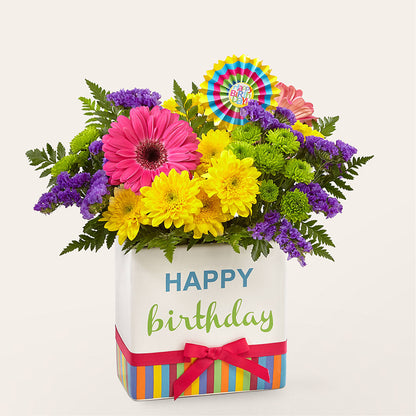 Birthday Brights Bouquet –  Palette Flower, Austin TX