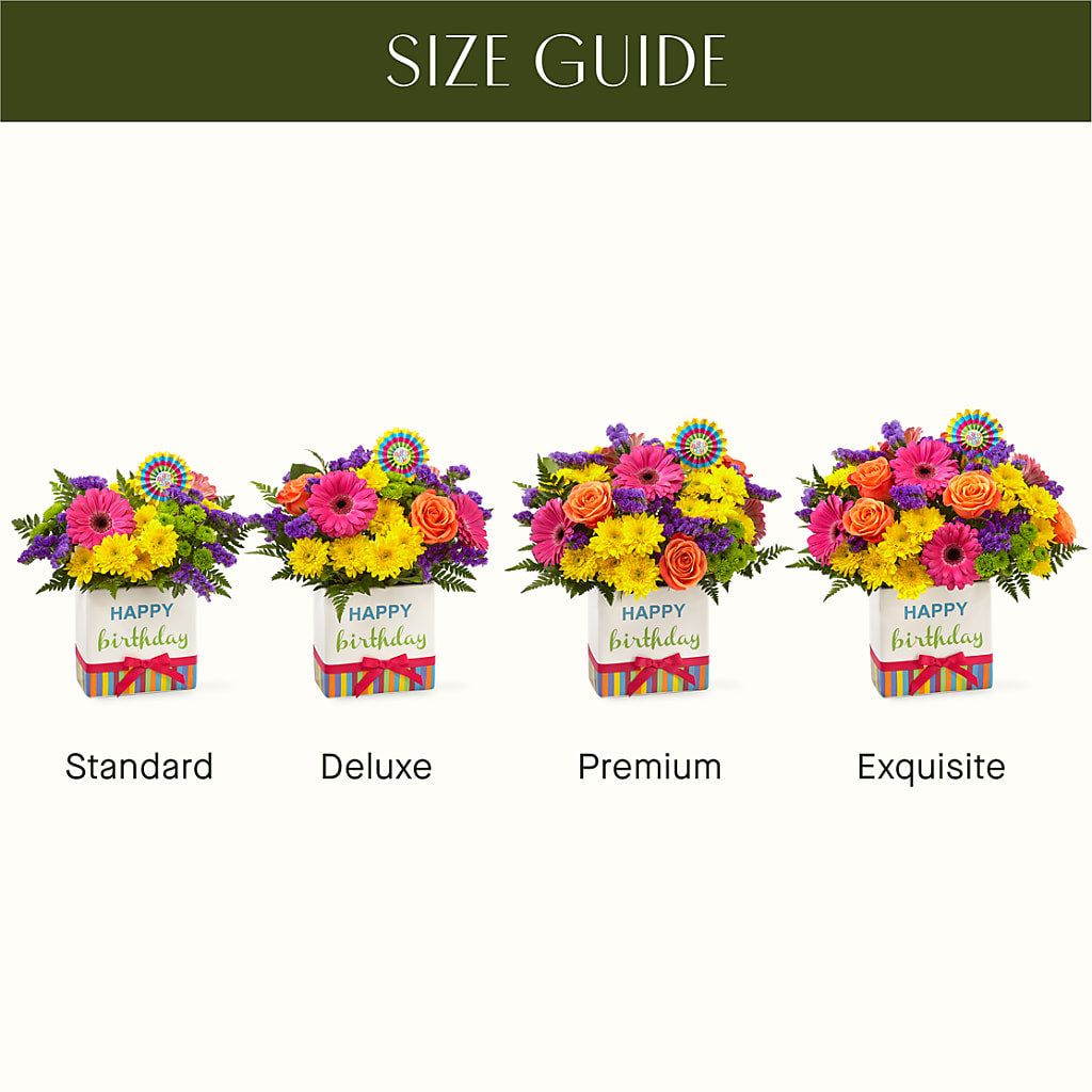 Birthday Brights Bouquet –  Palette Flower, Austin TX