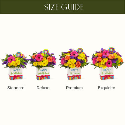 Birthday Brights Bouquet –  Palette Flower, Austin TX