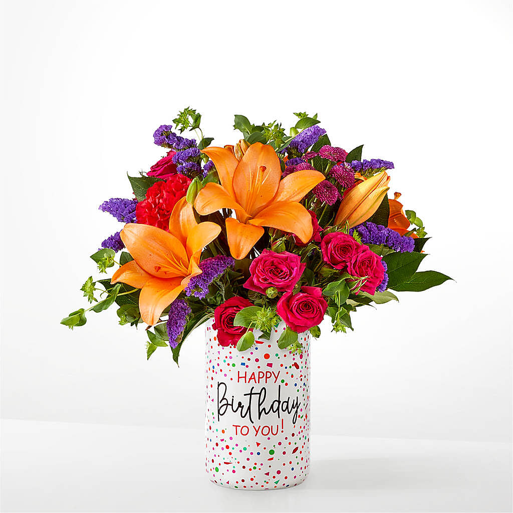 Birthday Palooza Bouquet –  Palette Flower, Austin TX