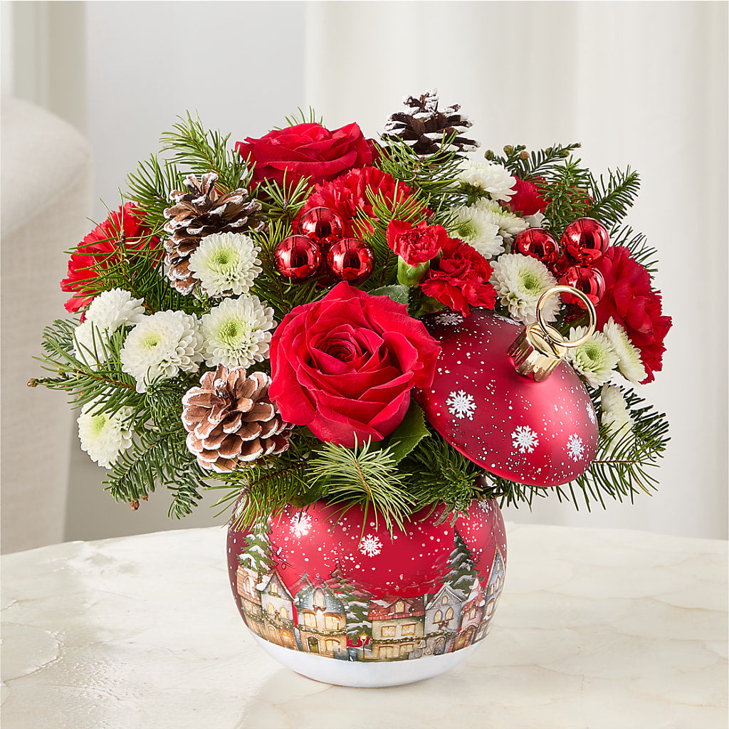 Christmas Carols Ornament –  Palette Flower, Austin TX