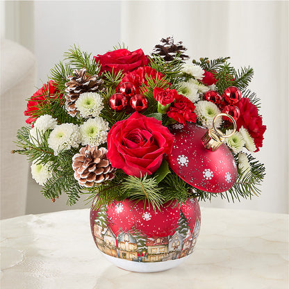 Christmas Carols Ornament –  Palette Flower, Austin TX