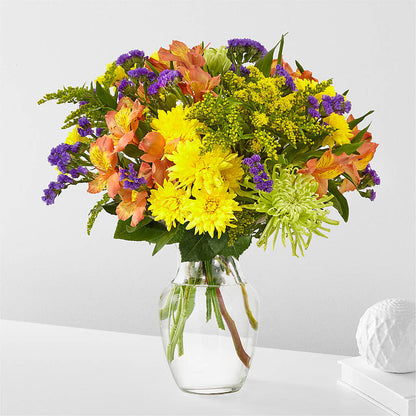 Marmalade Skies Bouquet –  Palette Flower, Austin TX