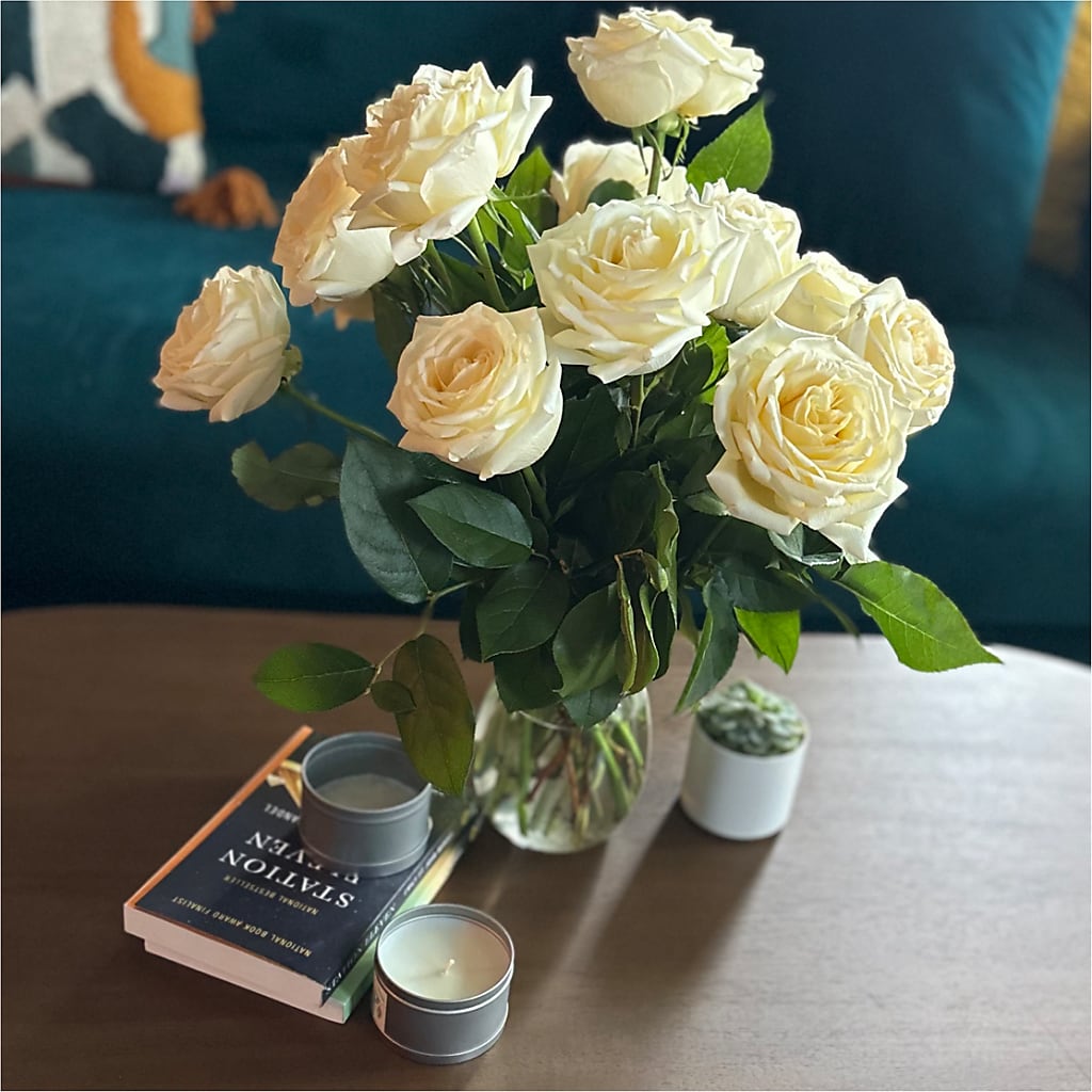 Long Stem Yellow Rose Bouquet –  Palette Flower, Austin TX