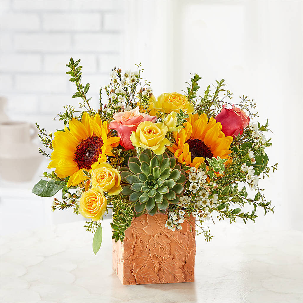 Sunflower Season Bouquet –  Palette Flower, Austin TX