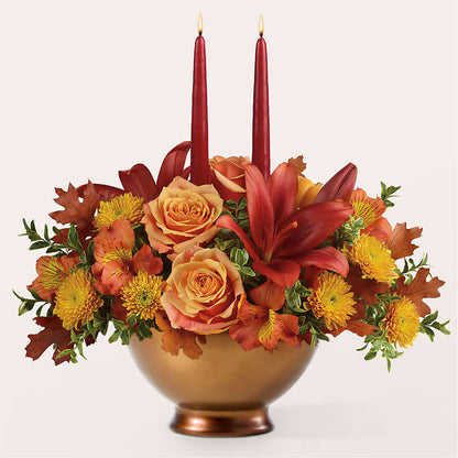 Harvest Table Centerpiece –  Palette Flower, Austin TX