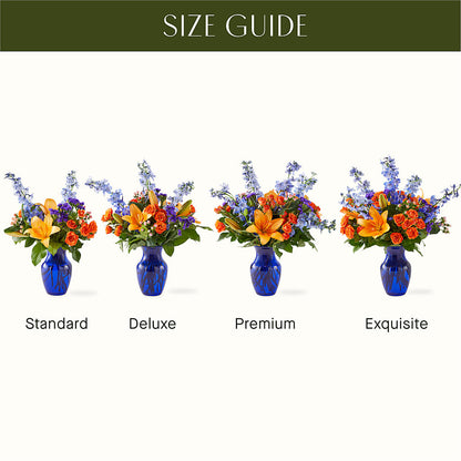 Radiant Citrus Bouquet –  Palette Flower, Austin TX
