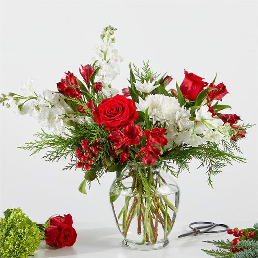 Merry Moment Bouquet – A Florist Original –  Palette Flower, Austin TX