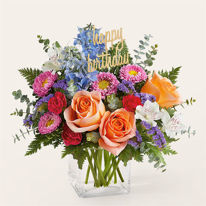 Birthday Bash Bouquet –  Palette Flower, Austin TX
