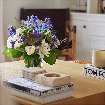 Cerulean Waves Bouquet –  Palette Flower, Austin TX