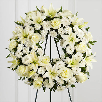 Treasured Tribute Wreath –  Palette Flower, Austin TX