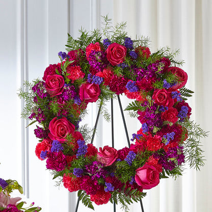 Calming Colors Wreath –  Palette Flower, Austin TX