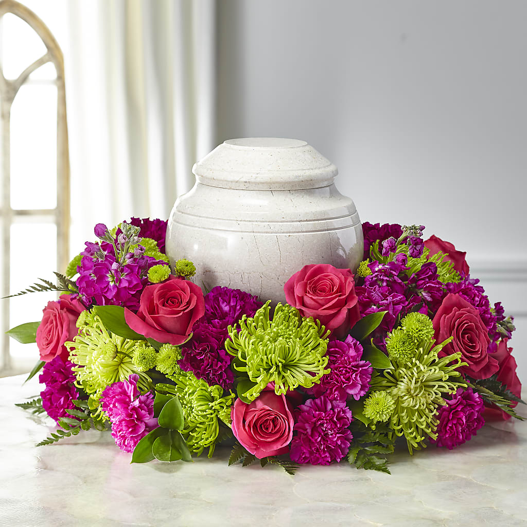 Hopeful Blessings Cremation Adornment –  Palette Flower, Austin TX