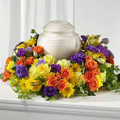Blossoms of Remembrance Cremation Adornment –  Palette Flower, Austin TX