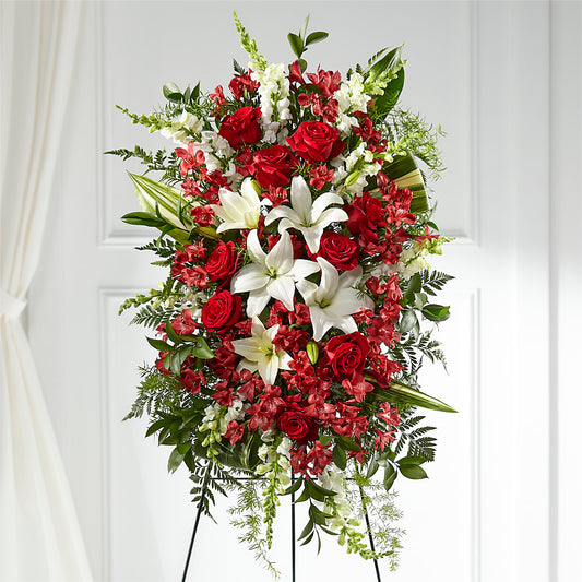 Everlasting Memory Standing Spray –  Palette Flower, Austin TX