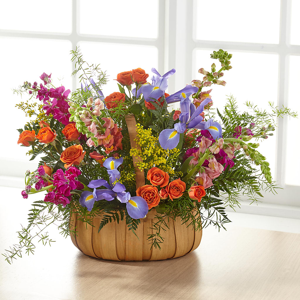 Garden of Life Basket –  Palette Flower, Austin TX