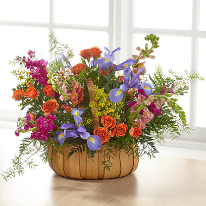 Garden of Life Basket –  Palette Flower, Austin TX