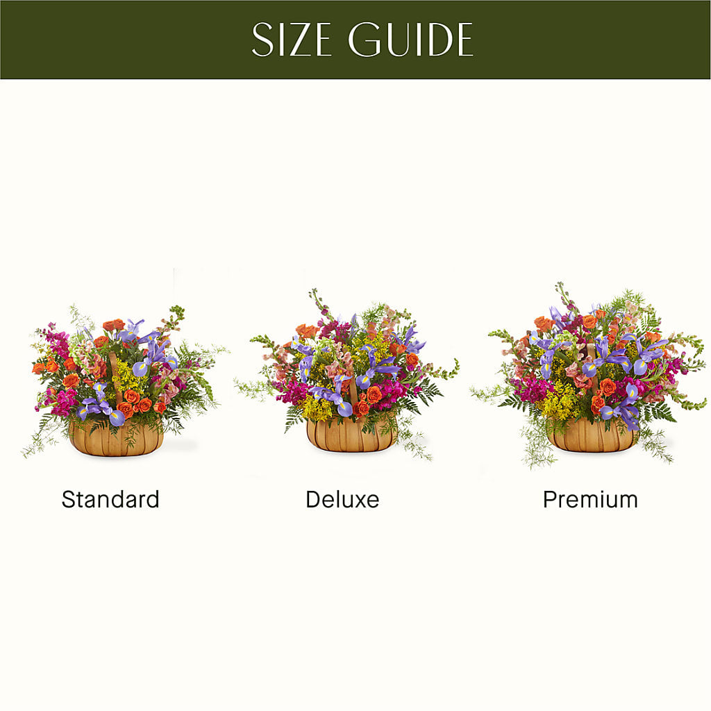 Garden of Life Basket –  Palette Flower, Austin TX