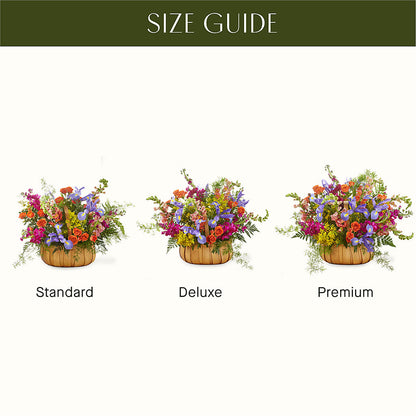 Garden of Life Basket –  Palette Flower, Austin TX