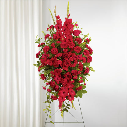 From the Heart Standing Spray –  Palette Flower, Austin TX