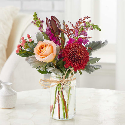 Moody Hues Bouquet –  Palette Flower, Austin TX