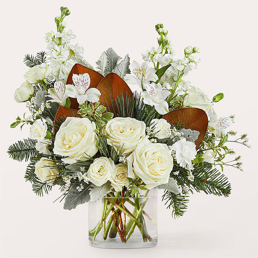 Fresh Snowfall Bouquet –  Palette Flower, Austin TX