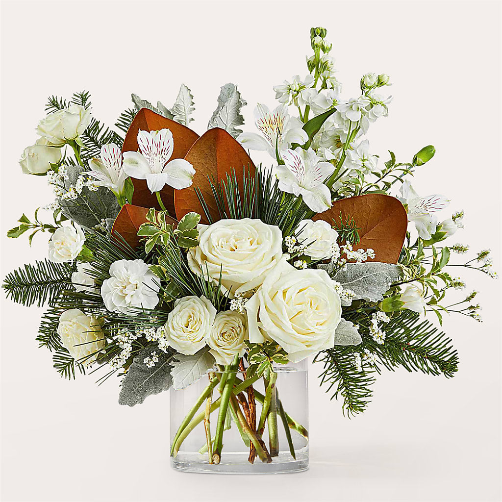 Fresh Snowfall Bouquet –  Palette Flower, Austin TX